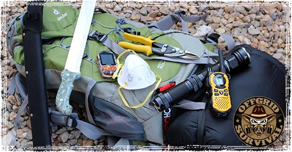 Backpack with Gear