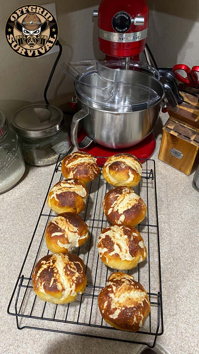 Homemade Pretzel Bread