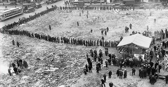 Depression Era Breadlines