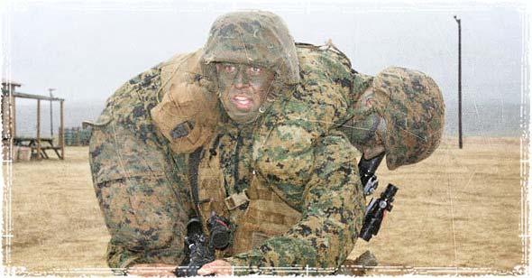 Carrying a Marine