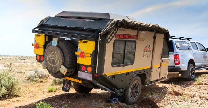 Commander Travel Trailer by Conqueror Campers