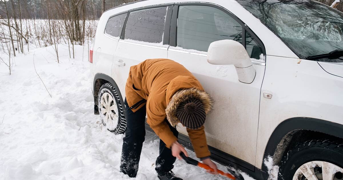Digging out of the snow