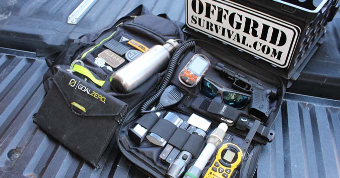 Survival Gear in a Get Home Bag 