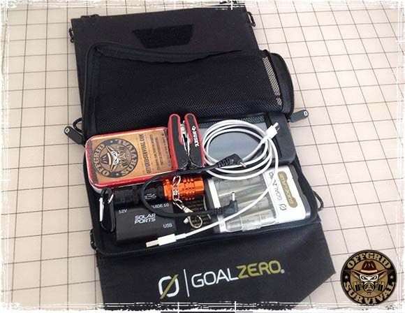 Goal Zero Charger with Survival Gear