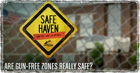 Gun-Free Zone Sign