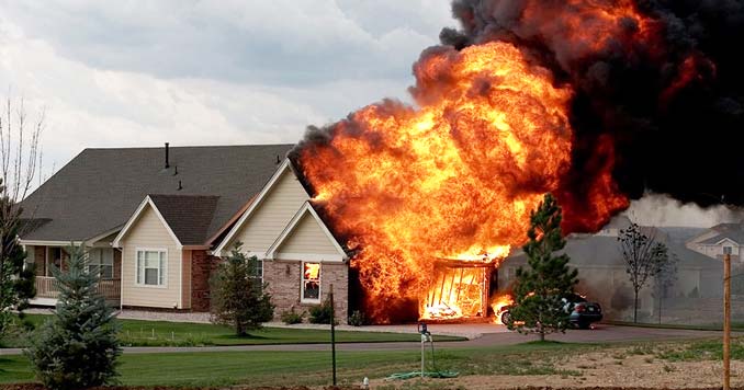 Home on Fire