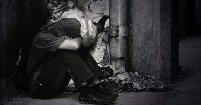 Homeless Guy who lost it all