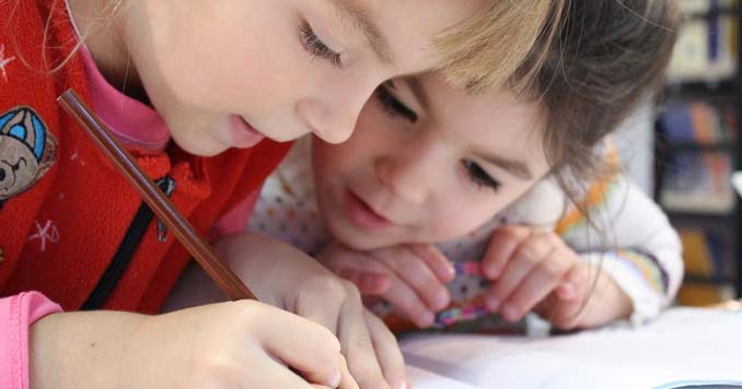 Homeschooling children