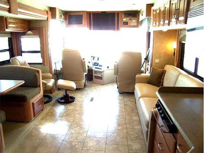 Inside of an RV