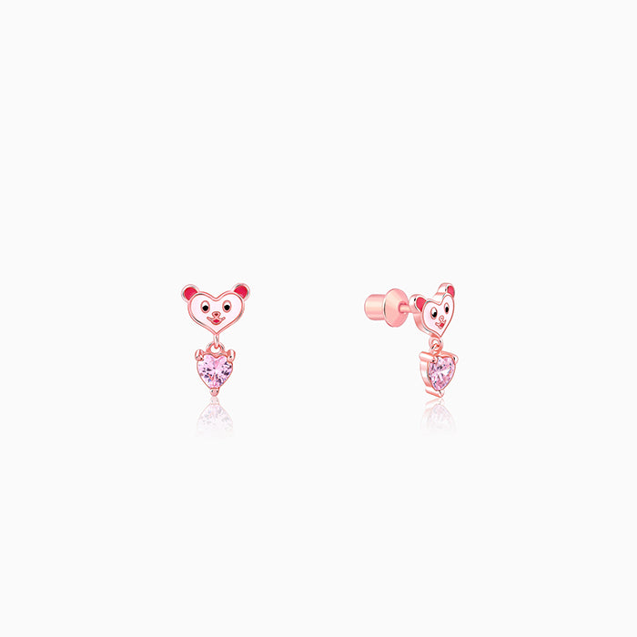 Rose Gold Joyful Boo Earrings