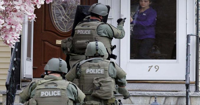Military Style SWAT Team Raid