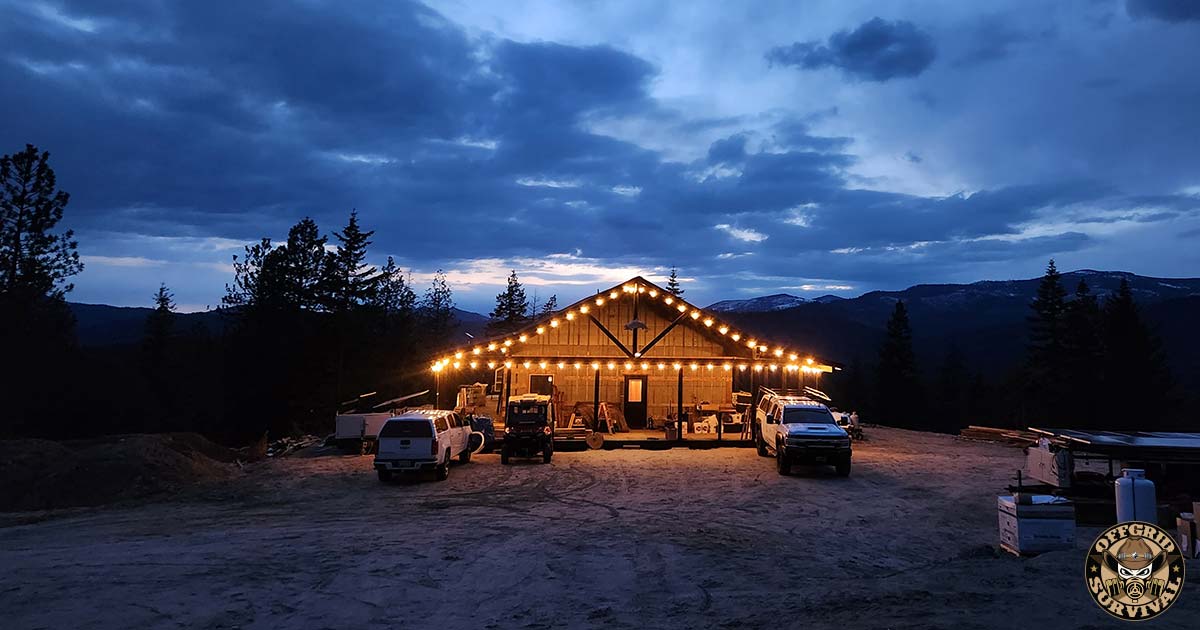 Off The Grid Home Built