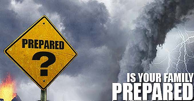 Is Your Family Prepared Graphic
