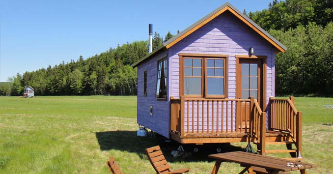 Domaine Floravie Tiny Home on Wheels