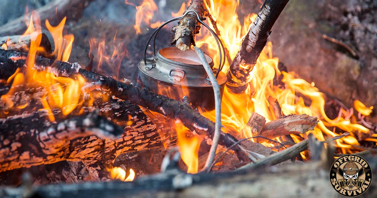 Making a campfire