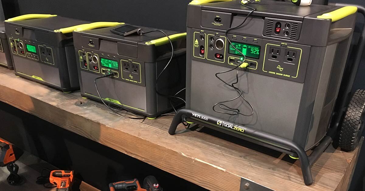 Goal Zero Yeti Power Generators