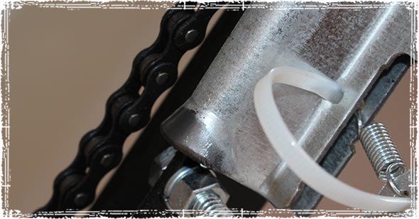 How to Use a Zip Tie to Secure your Garage Door